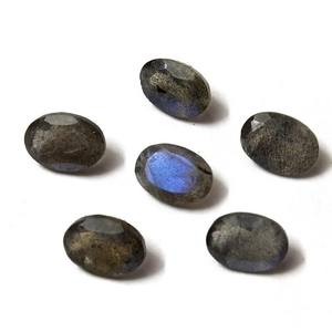 Pierre précieuse naturelle Labradorite facettée ovale de 10 mm, 12 mm, 14 mm, prix de gros, pierre en vrac pour la fabrication de bijoux, fournisseur - Product Image 1