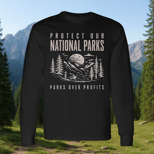 Protégez nos parcs nationaux T-shirt à manches longues Parcs avant profits - Product Image 3