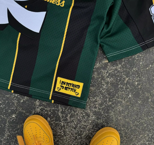 T-shirts unisexes en maille polyester/coton de haute qualité, jersey de sport tricoté, coupe classique, écologiques pour le football - Product Image 3