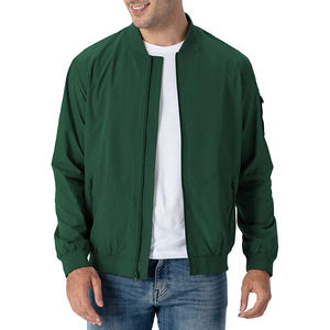 Blouson aviateur élégant pour homme, léger, coupe-vent, sur mesure, OEM, blouson aviateur pour homme, pour un usage décontracté en plein air - Product Image 2