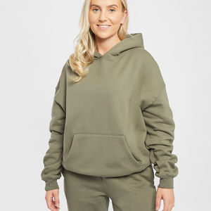 Oversized 100% Cotton <b>Women's</b> Hoodie Lightweight Quickdry Streetwear Pullover with Hooded Collar 3D <b>Pattern</b> Custom Logo Printing - Product Image 1