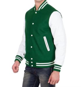 Chaqueta Universitaria de Invierno para Hombre HIVJ188, Fabricada en Fábrica, de Poliéster Puro, con Estampado por Sublimación Personalizado, Cuello Alto y Bordado - Product Image 2
