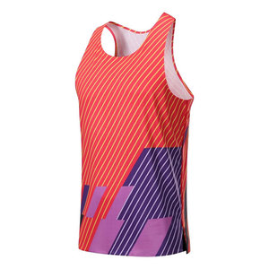 Camiseta sin mangas ligera de cuello redondo para hombre, chaleco deportivo personalizado, camiseta de entrenamiento con tejido de punto transpirable, estilo informal sin mangas - Product Image 3