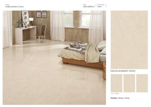 Carreaux de porcelaine émaillés numériques antidérapants sophistiqués de 1200x1800mm pour accents d'appartement modernes à usage scolaire à prix réduit - Product Image 2