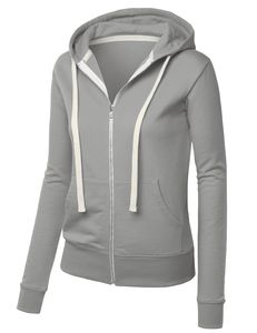 <b>Women's</b> Fashion Fleece Jacket Cotton Blend Hooded Design Quick Dry Feature Customizable Colors & Sizes Available - Product Image 2