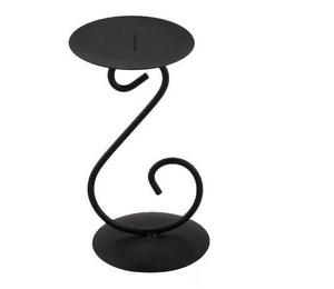 Bougeoir en métal fini or Décoration personnalisée de jardin en fer Porte-bougie décoratif en métal pour Noël - Product Image 4