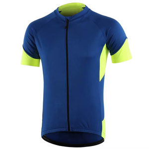 Maillot de cyclisme OEM haute qualité pour homme, manches courtes, respirant, extensible, en Spandex/Polyester, pour le cyclisme sur route - Product Image 2
