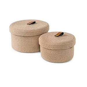 ตะกร้าเชือกปอกระเจาสำหรับห้องนั่งเล่นของเล่นสำหรับเด็กเล็กขายส่งจากอินเดีย - Product Image 2