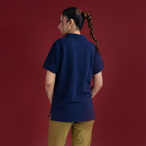 Polo hommes été nouveau coton de haute qualité hommes à manches courtes couleur unie embroid jeunesse affaires polo décontracté - Product Image 2