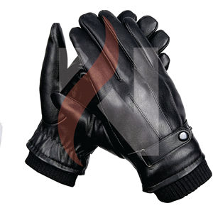 Venta al por mayor de guantes de invierno de cuero de moda y entrega rápida a prueba de viento aislamiento térmico y protección perfecta para el frío. - Product Image 3