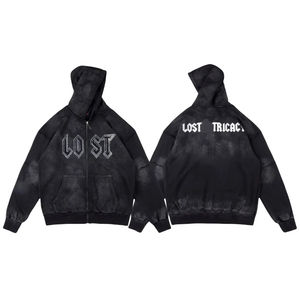 Logo <span class=keywords><strong>scheletro</strong></span> <span class=keywords><strong>con</strong></span> cappuccio <span class=keywords><strong>con</strong></span> cerniera di nuovo Design 2025 <span class=keywords><strong>con</strong></span> <span class=keywords><strong>felpa</strong></span> <span class=keywords><strong>con</strong></span> cappuccio <span class=keywords><strong>con</strong></span> borchie di diamanti - Product Image 6