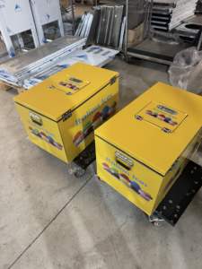 Chariot de vente ambulante à pousser à la main pour glaces et sucettes glacées - Product Image 5