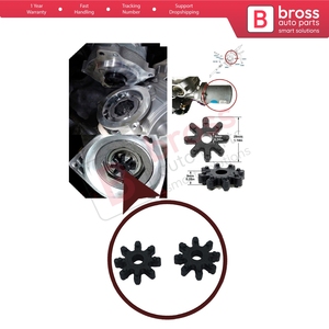 BSP882 2 pièces coupleur flexible de colonne de direction 563152K000FFF X1P pour - Product Image 5