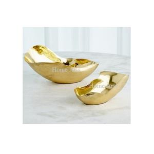 Cuenco decorativo de aluminio de calidad exclusiva, forma personalizada, cuenco para servir nueces de tamaño mediano al precio más bajo - Product Image 3