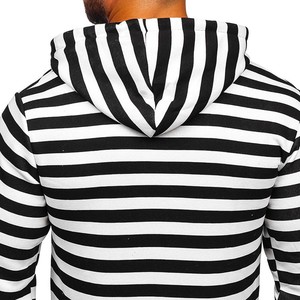 Sweat à capuche urbain surdimensionné décontracté avec motif en tissu 3D ourlet côtelé réglable, fentes latérales en coton lourd pour l'automne et l'hiver - Product Image 5