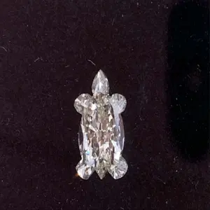 Diamant de laboratoire pour la bijouterie G colour VS clarity Turtle Cut Loose Fancy Shape CVD Polish Diamonds Fabricant et fournisseur de l'Inde