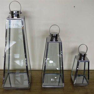 Linternas de velas de metal de Estilo Vintage para eventos interiores y exteriores Iglesia de Navidad y fiestas de bodas Linternas colgantes - Product Image 1