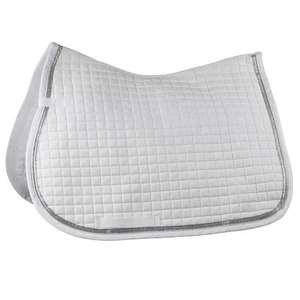 Tissu en daim de coton, tapis de selle pour cheval, dressage, saut d'obstacles, tout usage, tapis de selle pour équitation, tapis de selle Barooq - Product Image 3