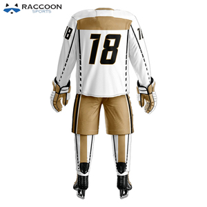 Manufacture Design Ice Hockey Uniform Printing Sport Wear Uniform Set Reasonable Price - Product Image 3