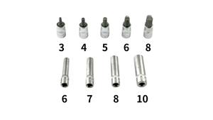 <b>1</b>/<b>4</b>"Dr. 28 pcs Socket Set - Product Image 3