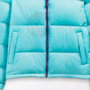 Chaqueta de burbuja personalizada con cremallera para hombres El mejor material 100% poliéster transpirable y resistente al viento en diferentes colores y tamaños - Product Image 4
