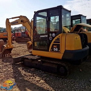 Used Komatsu PC56 Crawler Excavator 2015 <b>Model</b> with Core Components 8ton Operating Weight 2290 Hours Cheap Price Available - Product Image 3