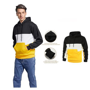 เสื้อสวมหัวเสื้อสวมหัวเปล่าแบบกําหนดเองสําหรับผู้ชายที่มีผ้าฝ้ายหนักและเสื้อฮู้ดพิมพ์ลายพัฟเย็บปักถักร้อยแบบกําหนดเองขายส่ง - Product Image 3