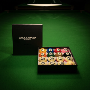 Billes de billard Diamond Pool Ultra-C TV Set 57,15 mm |   Édition Match TV |   16 balles |   Fabriqué en Corée |   Résine phénolique | - Product Image 1