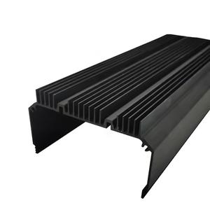 Extrusion 6000 série alliage d'aluminium cuivre dissipateur de chaleur anodisé personnalisé OED ODM LED comprend coupe carrée pliage poinçonnage - Product Image 2