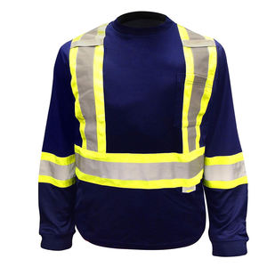 Gilet de sécurité d'hiver réfléchissant haute visibilité respirant pas cher vêtements de travail pour hommes chemises réfléchissantes meilleure vente - Product Image 1