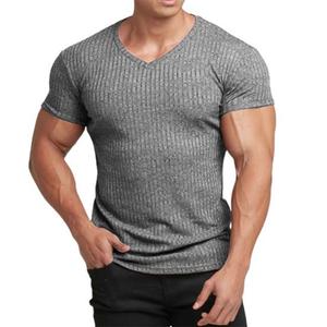 Camisetas Casuales de Cuello Redondo para Hombre de Primera Calidad, 100% Algodón, Transpirables, de Secado Rápido, Ajustadas, Estilo Polo de Golf, Varios Colores - Product Image 1