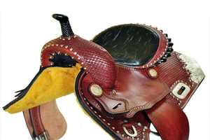 Vente en gros de selles de course de baril en cuir véritable de qualité supérieure faites à la main selles de cheval Western en vrac selles de rodéo approvisionnement direct - Product Image 5