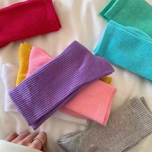 Primavera estilo universitario pareja equipo calcetines Unisex cómodo transpirable antibacteriano baloncesto Casual al por mayor - Product Image 2