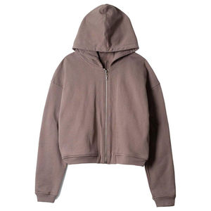 Customized <b>Top</b> Quality Zip up Hoodie Unisex 100% Cotton Fleece Heavyweight <b>Thermal</b> Comfortable Stylish Men's Zip Hoodies - Product Image 6