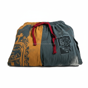 Pantalones Harem con Estampado Gráfico de Calavera Personalizado, Pantalones Holgados de Estilo Hip Hop para Hombre - Product Image 4