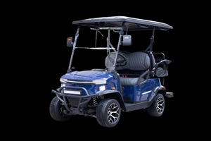 Voiturette de golf électrique élégante à 2 places, batterie au lithium, 4 roues, conception durable, vitesse de 24 km/h, capacité de charge de 150 kg, autonomie de 60 à 100 km pour - Product Image 3