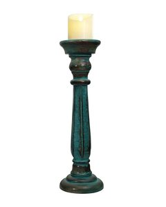 Candelero moderno de buen diseño hecho a mano, portavelas de madera decorativo para el hogar, candelero con acabado pulido elegante - Product Image 1