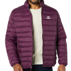 Blouson d'hiver matelassé pour homme, style urbain, service OEM, coupe-vent, séchage rapide, respirant, col montant long, logo personnalisé, haute qualité - Product Image 5