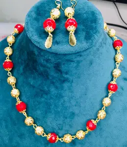 COMOROS MAYOTTE Popular Classic Dubai Jewelry Sets Gold Plated Necklace Set Jewelry Wedding Bridal Jewelry Set