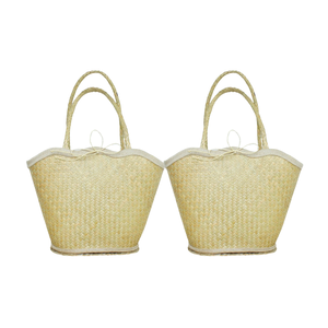 Sac à main Eco Conscious Water Jacinth pour femme offrant un style durable et un charme rustique naturel - Product Image 1