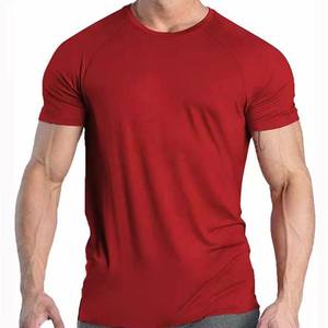Camisetas de cuello redondo de manga corta de algodón pesado para hombre, ropa de verano transpirable, estilo de calle alta, gimnasio, Fitness, camiseta para hombre de 220g - Product Image 5