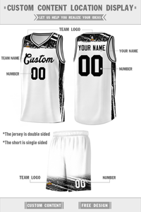 Uniforme de Baloncesto Personalizado al por Mayor, 100% Poliéster, Diseño Impreso, Secado Rápido - Product Image 4