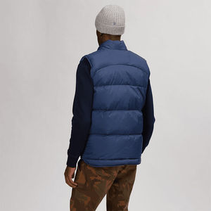 Dernier design, best-seller, vente en gros, veste sans manches matelassée épaisse respirante coupe-vent personnalisée OEM, veste matelassée d'hiver pour homme - Product Image 6