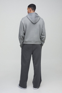 เสื้อฮู้ดผ้าฝ้าย100% แบบสวมหัวมีฮู้ดโอเวอร์ไซส์โอเวอร์ไซส์ - Product Image 4