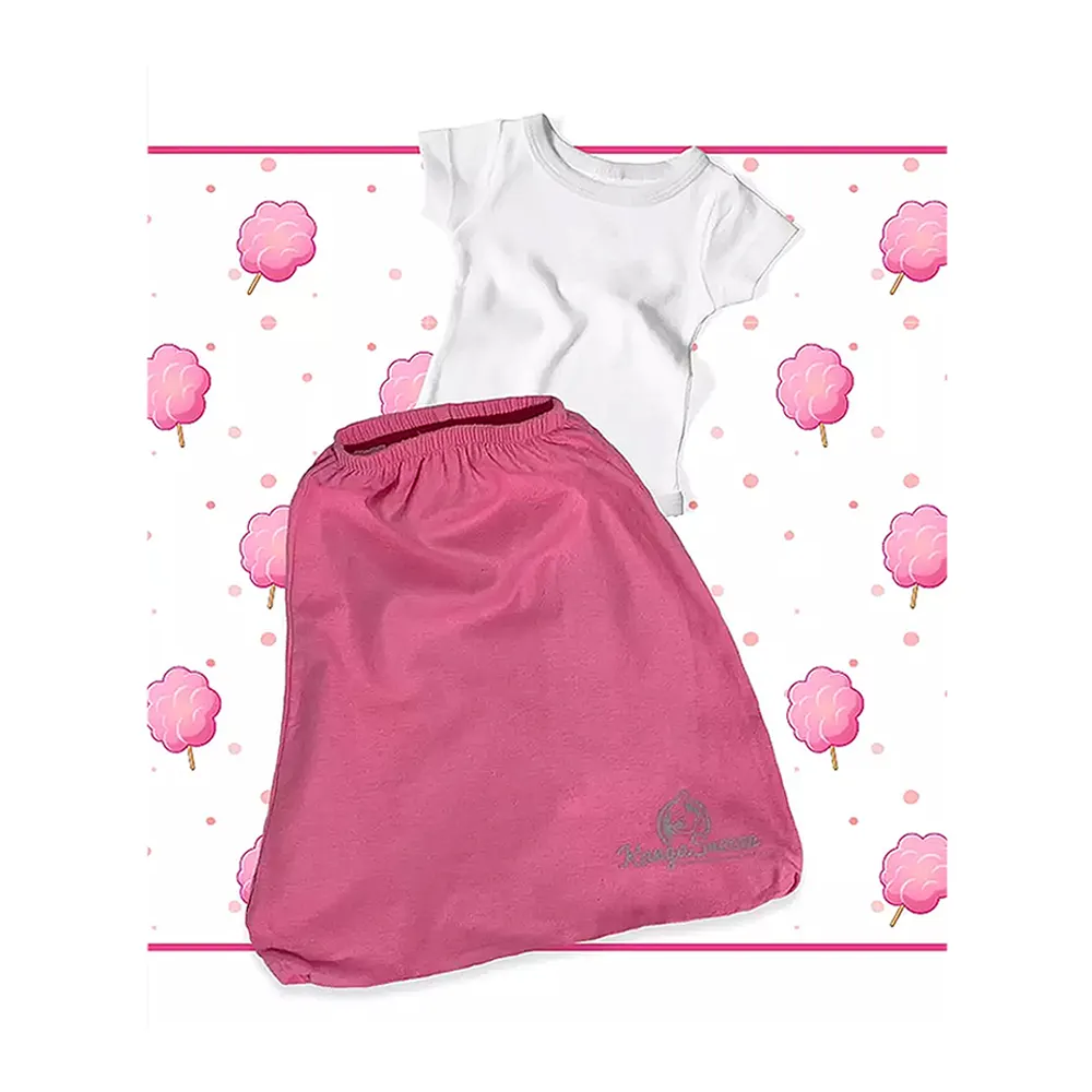 KangaSnooze Cotton Candy Baby Pouch Pink 100% Cotton Wearable Baby Blanket for 0-18 Months  one-size-fits-all
