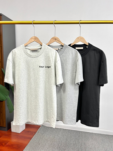 Nouvelle collection été 2026 : T-shirt et short de bain personnalisés pour homme, 100 % coton, style streetwear, haute qualité, service OEM - Product Image 1