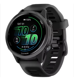 Montre connectée GPS de haute qualité 43 mm en titane DLC gris carbone noir - Product Image 5