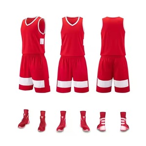 Uniforme de basket-ball personnalisable de haute qualité pour hommes ensemble séchage rapide tissu respirant couleurs fluorescentes pour l'été-prix de gros - Product Image 5