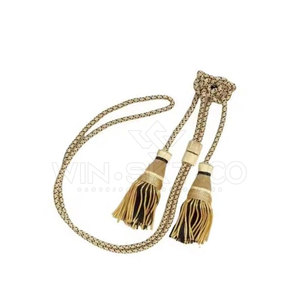 ขายตรงจากโรงงาน อุปกรณ์ตกแต่งชุดยูนิฟอร์ม พู่ห้อย โพลีเอสเตอร์คุณภาพสูง ทนทาน ผลิตในปากีสถาน พู่ห้อยสำหรับชุดพิธีการ - Product Image 3