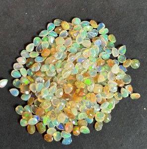 Top qualité éthiopien coupe de feu opale mélange formes et tailles bijoux et bague taille pierre précieuse naturel éthiopien feu Cabochon - Product Image 4